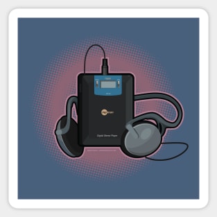 MPMan The first MP3 player by Saehan (released 1998) Sticker